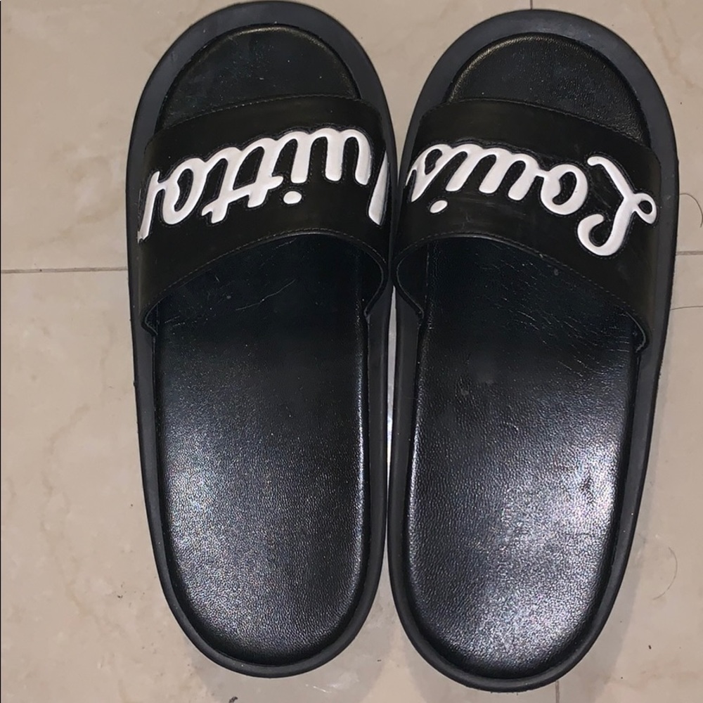 Louis Vuitton slides